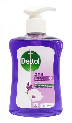 Dettol Soft on Skin Lavender & White Musk tekuté mydlo 250ml