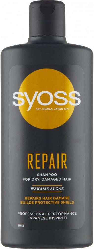 Syoss Repair šampón pre suché a poškodené vlasy440ml