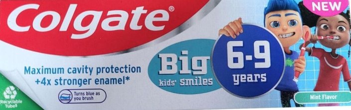 Colgate Maximum Cavity Protection 6-9 fogkrém gyerekeknek 50 ml