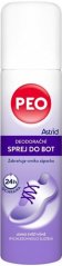 Peo Antibakteriálny dezodoračné sprej do topánok 150ml Peo Antibakteriálny dezodoračné sprej do topánok 150ml