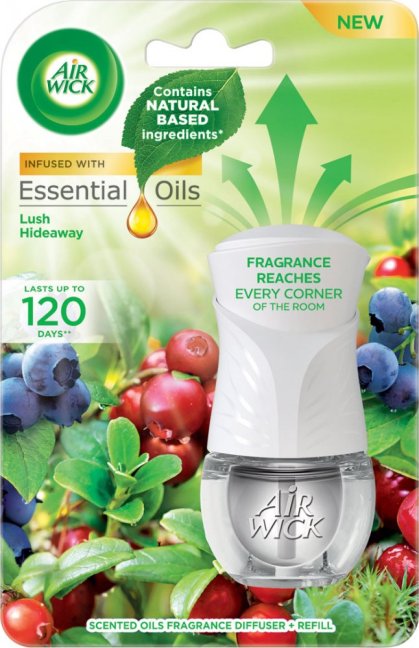 Air Wick elektrický osviežovač vzduchu + náplň Lush Hideaway 19ml