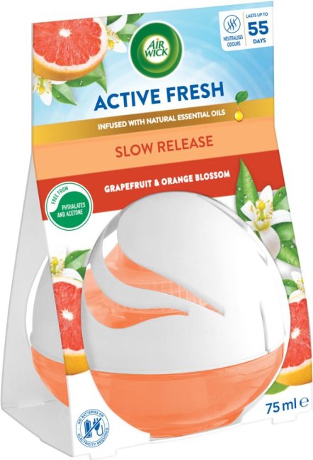 Air Wick Active Fresh Grapefruit & Orange Blossom légfrissítő 75ml
