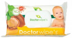 Doctor Wipe's Baby nedves törlőkendők argánolajjal 72db
