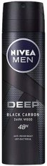 Nivea Men Deep Black Carbon Darkwood deospray 150ml Nivea Men Deep Black Carbon Darkwood deospray 150ml