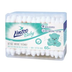 Linteo Baby baba fültisztító pálcika 65db