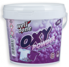 Well Done Oxy čistič skvrn prášok 750g Well Done Oxy čistič skvrn prášok 750g