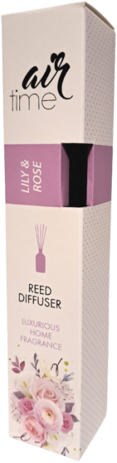 Air Time Reed Diffuser Lily & Rose vonný difuzér 50ml