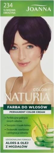 Joanna Naturia Color farba na vlasy 234 Slivkový baklažán