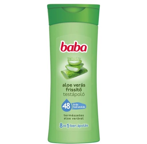 Baba Aloe Vera testápoló 400ml