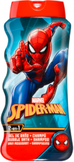 Marvel Spiderman 2v1 detský sprchový gél a šampón 475ml