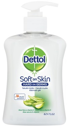 Dettol Soft on Skin Aloe Vera folyékony szappan 250ml