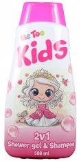 Me Too Princess 2v1 detský sprchový gél a šampón 500ml