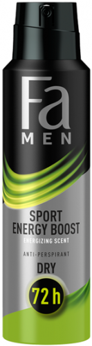 Fa Men Sport Energy Boost Energizing Scent deospray 150ml