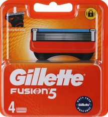 Gillette Fusion 5 náhradné hlavice 4ks Gillette Fusion 5 náhradné hlavice 4ks