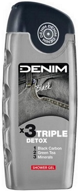 Denim Black sprchový gél 250ml