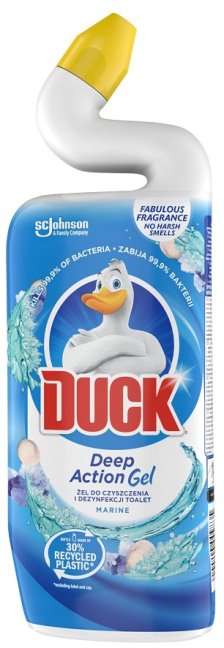 Duck Deep Action Gel Marine WC tisztító és fertőtlenítő folyadék 750ml