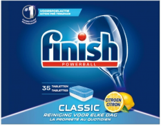 Finish Classic Lemon tablety do umývačky 35ks
