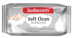 Sudocrem Soft Clean nedves törlőkendő 55db