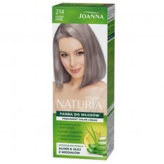 Joanna Naturia Color farba na vlasy 214 Popolavá sivá
