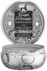 Tesori D´Oriente Muschio Bianco aromatická sviečka - 200g