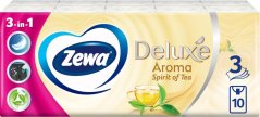 Zewa Deluxe Aroma Spirit of Tea papierové vreckovky 10ks