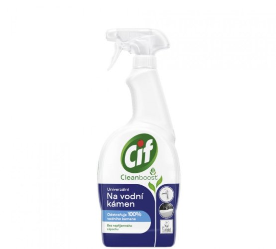 Cif Cleanboost Fürdőszobai tisztító spray vízkő ellen 750ml