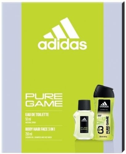 Adidas Pure Game Gift Set Eau De Toilette 50ml + Tusfürdő 250ml