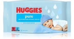 Huggies Pure vlhčené utierky 56ks