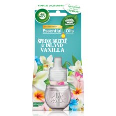 Air Wick Spring Breeze & Island Vanilla náplň do elektrického prístroja 19ml Air Wick Spring Breeze & Island Vanilla náplň do elektrického prístroja 19ml