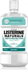 Listerine Naturals Mild Mint ústna voda bez alkoholu 500ml