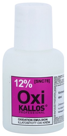 Kallos Oxi 12% Hydrogen Peroxide Emulsion krém hidrogén-peroxid illatosított 60ml