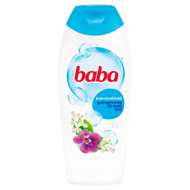 Baba tusfürdő Gyöngyvirág és viola 400 ml