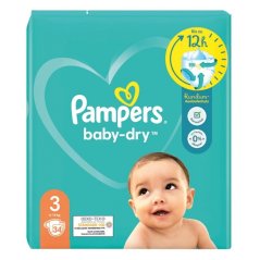 Pampers Baby- Dry 3 pelenka 6-10kg 34db