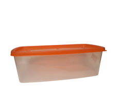 Ovál élelmiszer tároló doboz 280x150x90mm 3L