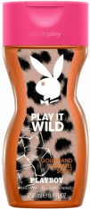 Playboy Play It Wild Gourmand Caramel sprchový gél 250ml