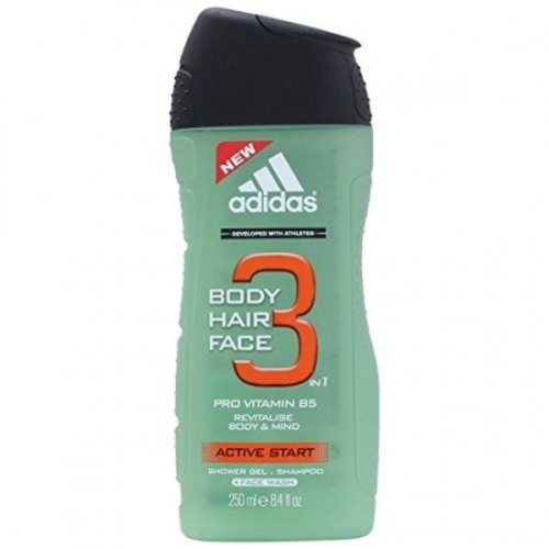 Adidas Sprchový gél Active start 3v1 250ml