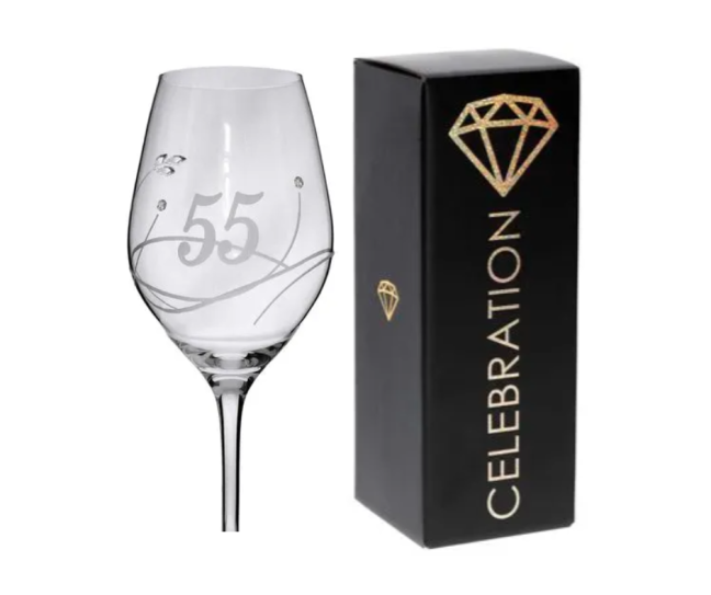 Celebration évfordulós pohár 55 Swarovski