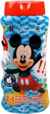 Disney Mickey Mouse 2v1 detský sprchový gél a šampón 475ml