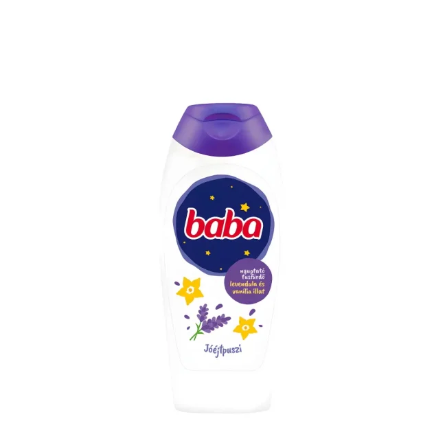 Baba Levendula és vanília tusfürdő 400ml Baba Levendula és vanília tusfürdő 400ml