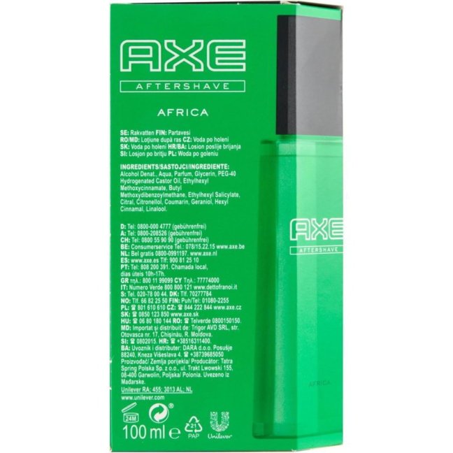 Axe Africa voda po holení 100ml