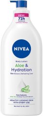 Nivea Aloe & Hydration krémes testápoló 400ml