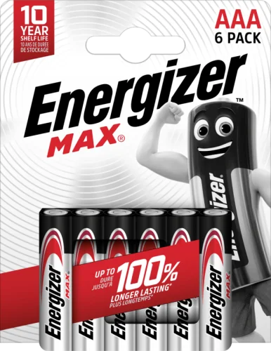 Energizer AAA LR03/1.5 V Alkaline batérie 6ks