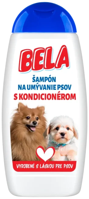 Bela šampón pre psy s kondicionérom 230ml Bela šampón pre psy s kondicionérom 230ml
