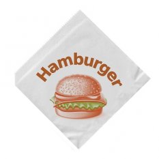 Wimex vrecká na hamburger 16x16cm 500ks