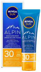 Nivea Alpin SPF 30 fényvédő arckrém 50ml