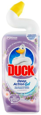 Duck Deep Action Gel Lavender čistiaci a dezinfekčný prípravok na WC misu 750ml