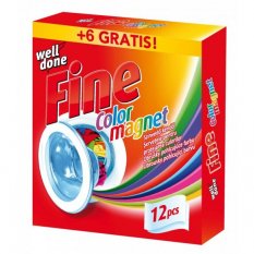 Well Done Fine Color Magnet színvédő kendő 12+6db