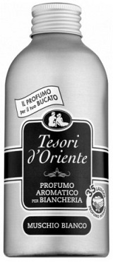 Tesori D' Oriente Muschio Bianco koncentrált textilfrissítő parfüm 250ml 35 mosás