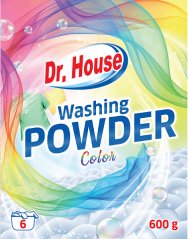 Dr. House Washing Powder prací prášok Color 600g