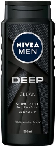 Nivea Men Deep Clean tusfürdő 500ml